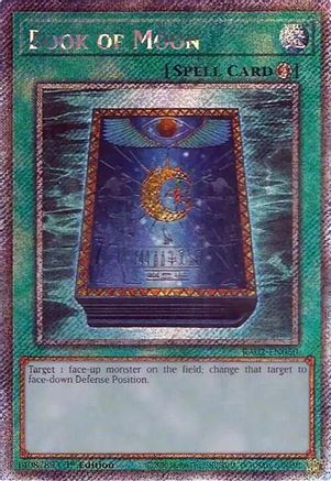Book of Moon (Platinum Secret Rare) [RA02-EN050] Platinum Secret Rare - Trinity Hobby