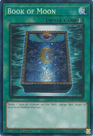 Book of Moon (PCR) [RA02-EN050] Prismatic Collector's Rare - Trinity Hobby