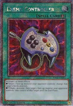 Enemy Controller (Platinum Secret Rare) [RA02-EN051] Platinum Secret Rare - Trinity Hobby