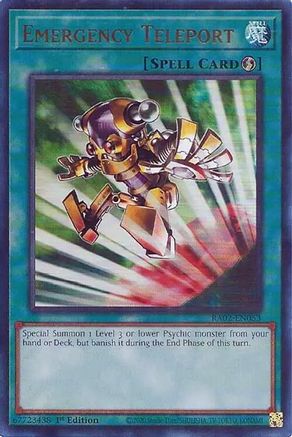 Emergency Teleport (UR) [RA02-EN053] Ultra Rare - Trinity Hobby