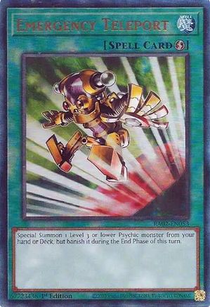 Emergency Teleport (PUR) [RA02-EN053] Prismatic Ultimate Rare - Trinity Hobby