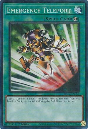 Emergency Teleport (PCR) [RA02-EN053] Prismatic Collector's Rare - Trinity Hobby
