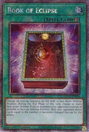 Book of Eclipse (Platinum Secret Rare) [RA02-EN054] Platinum Secret Rare - Trinity Hobby