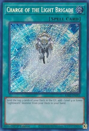 Charge of the Light Brigade (Secret Rare) [RA02-EN055] Secret Rare - Trinity Hobby