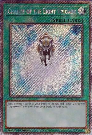 Charge of the Light Brigade (Platinum Secret Rare) [RA02-EN055] Platinum Secret Rare - Trinity Hobby