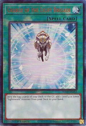 Charge of the Light Brigade (PUR) [RA02-EN055] Prismatic Ultimate Rare - Trinity Hobby