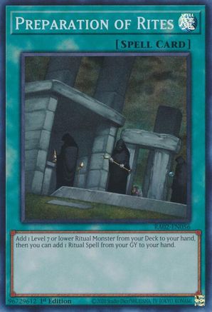 Preparation of Rites [RA02-EN056] Super Rare - Trinity Hobby
