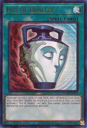 Pot of Duality (UR) [RA02-EN057] Ultra Rare - Trinity Hobby