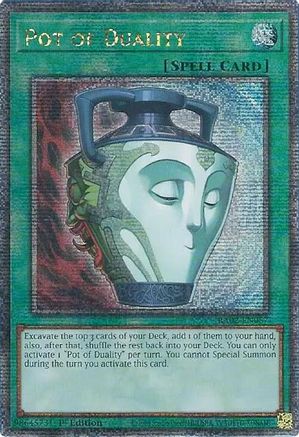 Pot of Duality (Quarter Century Secret Rare) [RA02-EN057] Quarter Century Secret Rare - Trinity Hobby