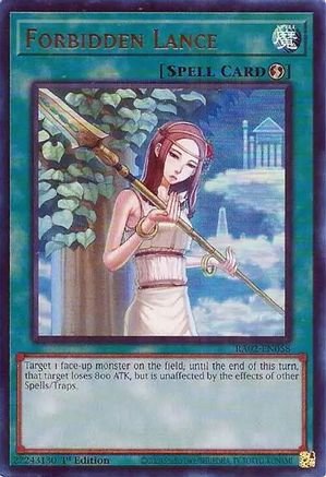 Forbidden Lance (UR) [RA02-EN058] Ultra Rare - Trinity Hobby