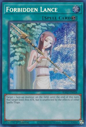 Forbidden Lance (Secret Rare) [RA02-EN058] Secret Rare - Trinity Hobby