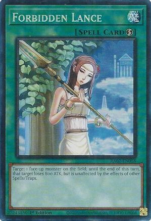 Forbidden Lance (PCR) [RA02-EN058] Prismatic Collector's Rare - Trinity Hobby