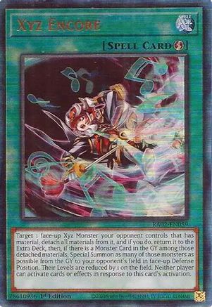 Xyz Encore (PUR) [RA02-EN059] Prismatic Ultimate Rare - Trinity Hobby