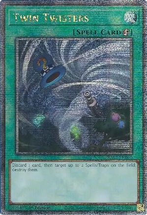 Twin Twisters (Quarter Century Secret Rare) [RA02-EN060] Quarter Century Secret Rare - Trinity Hobby