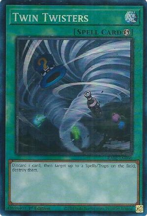 Twin Twisters (PCR) [RA02-EN060] Prismatic Collector's Rare - Trinity Hobby