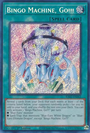 Bingo Machine, Go!!! (Secret Rare) [RA02-EN062] Secret Rare - Trinity Hobby