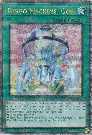 Bingo Machine, Go!!! (Quarter Century Secret Rare) [RA02-EN062] Quarter Century Secret Rare - Trinity Hobby