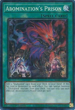 Abomination's Prison (PCR) [RA02-EN064] Prismatic Collector's Rare - Trinity Hobby