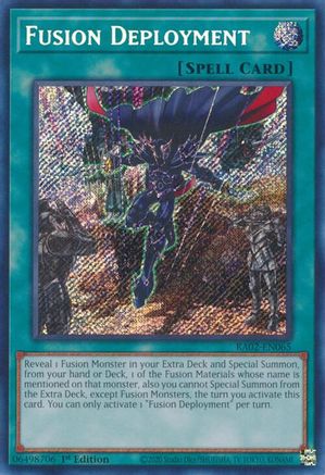 Fusion Deployment (Secret Rare) [RA02-EN065] Secret Rare - Trinity Hobby