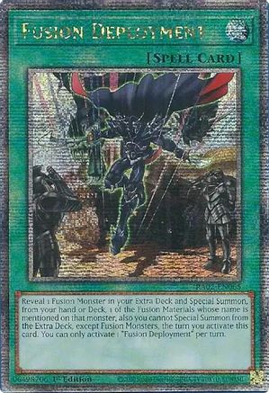 Fusion Deployment (Quarter Century Secret Rare) [RA02-EN065] Quarter Century Secret Rare - Trinity Hobby