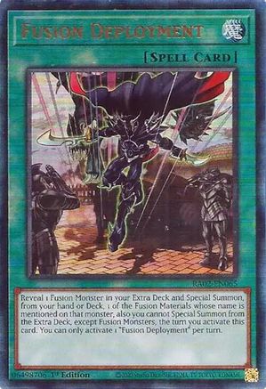 Fusion Deployment (PUR) [RA02-EN065] Prismatic Ultimate Rare - Trinity Hobby