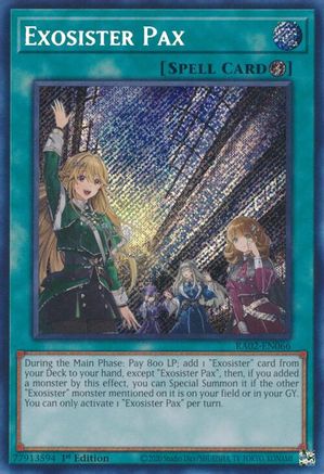 Exosister Pax (Secret Rare) [RA02-EN066] Secret Rare - Trinity Hobby