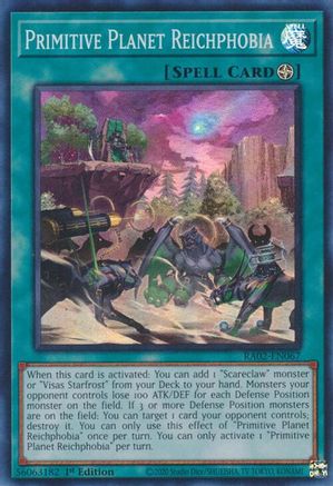 Primitive Planet Reichphobia [RA02-EN067] Super Rare - Trinity Hobby