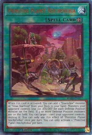 Primitive Planet Reichphobia (PUR) [RA02-EN067] Prismatic Ultimate Rare - Trinity Hobby
