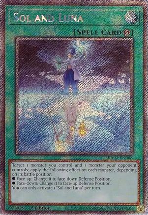 Sol and Luna (Platinum Secret Rare) [RA02-EN068] Platinum Secret Rare - Trinity Hobby