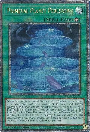Primeval Planet Perlereino (Quarter Century Secret Rare) [RA02-EN069] Quarter Century Secret Rare - Trinity Hobby