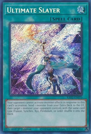 Ultimate Slayer (Secret Rare) [RA02-EN070] Secret Rare - Trinity Hobby