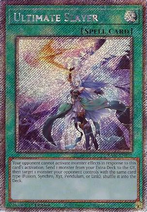 Ultimate Slayer (Platinum Secret Rare) [RA02-EN070] Platinum Secret Rare - Trinity Hobby