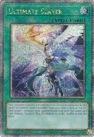 Ultimate Slayer (Quarter Century Secret Rare) [RA02-EN070] Quarter Century Secret Rare - Trinity Hobby