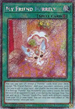 My Friend Purrely (Platinum Secret Rare) [RA02-EN071] Platinum Secret Rare - Trinity Hobby