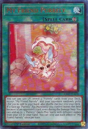 My Friend Purrely (PUR) [RA02-EN071] Prismatic Ultimate Rare - Trinity Hobby
