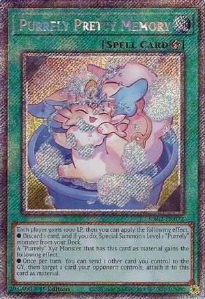 Purrely Pretty Memory (Platinum Secret Rare) [RA02-EN072] Platinum Secret Rare - Trinity Hobby