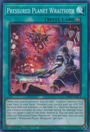 Pressured Planet Wraitsoth [RA02-EN073] Super Rare - Trinity Hobby