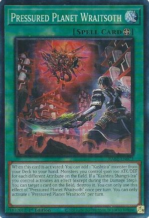 Pressured Planet Wraitsoth (PCR) [RA02-EN073] Prismatic Collector's Rare - Trinity Hobby