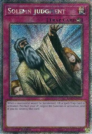 Solemn Judgment (Platinum Secret Rare) [RA02-EN075] Platinum Secret Rare - Trinity Hobby