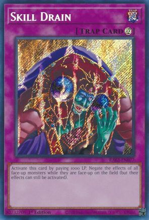 Skill Drain (Secret Rare) [RA02-EN077] Secret Rare - Trinity Hobby