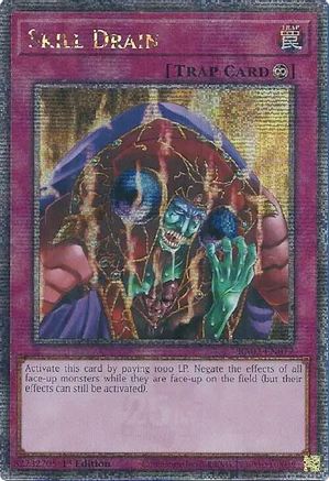 Skill Drain (Quarter Century Secret Rare) [RA02-EN077] Quarter Century Secret Rare - Trinity Hobby
