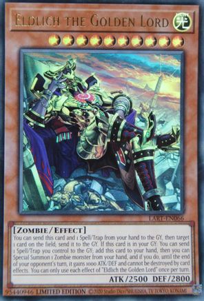 Eldlich the Golden Lord [LART-EN066] Ultra Rare - Trinity Hobby