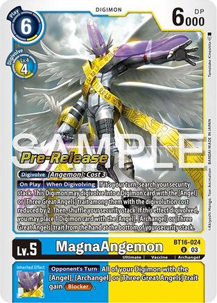 MagnaAngemon [BT16-024] [Beginning Observer Pre-Release Promos] - Trinity Hobby