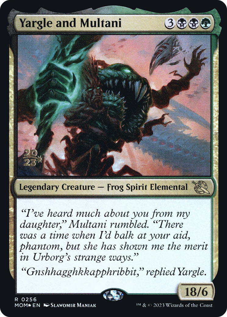 Yargle and Multani [March of the Machine Prerelease Promos] - Trinity Hobby
