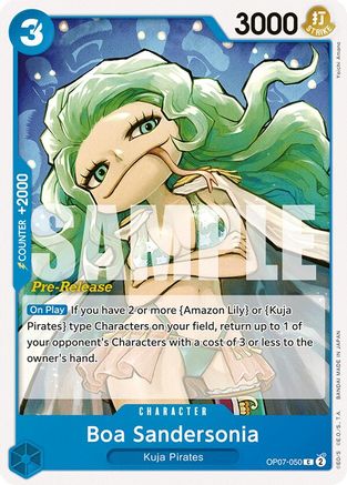 Boa Sandersonia (OP07-050) - [500 Years in the Future Pre-Release Cards]