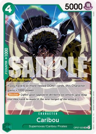 Caribou (OP07-023) - [500 Years in the Future Pre-Release Cards]