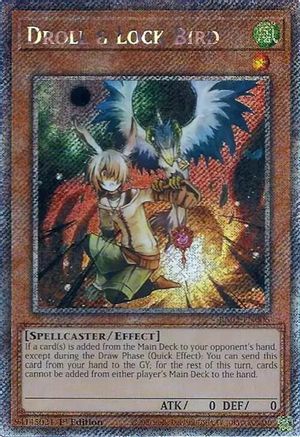 Droll & Lock Bird (Platinum Secret Rare) [RA02-EN006] Platinum Secret Rare - Trinity Hobby