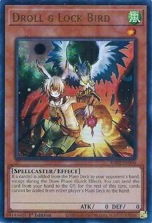 Droll & Lock Bird (UR) [RA02-EN006] Ultra Rare - Trinity Hobby