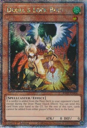 Droll & Lock Bird (Quarter Century Secret Rare) [RA02-EN006] Quarter Century Secret Rare - Trinity Hobby
