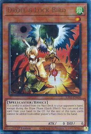 Droll & Lock Bird (PUR) [RA02-EN006] Prismatic Ultimate Rare - Trinity Hobby
